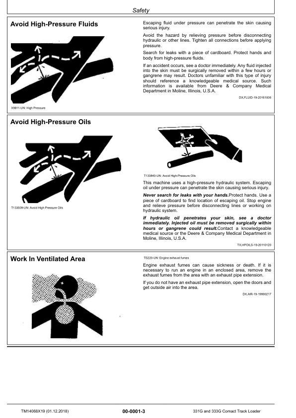 John Deere 331G 333G Compact Track Loader Repair Service Manual TM14068X19 - Image 9