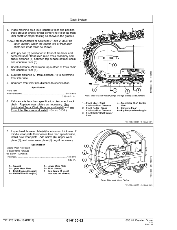 John Deere 850J-II Crawler Dozer Repair Manual TM14231X19 - Image 6