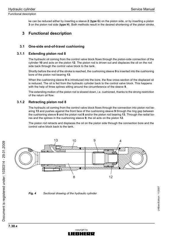 Liebherr A309 R317 Excavator Service Manual - Image 11