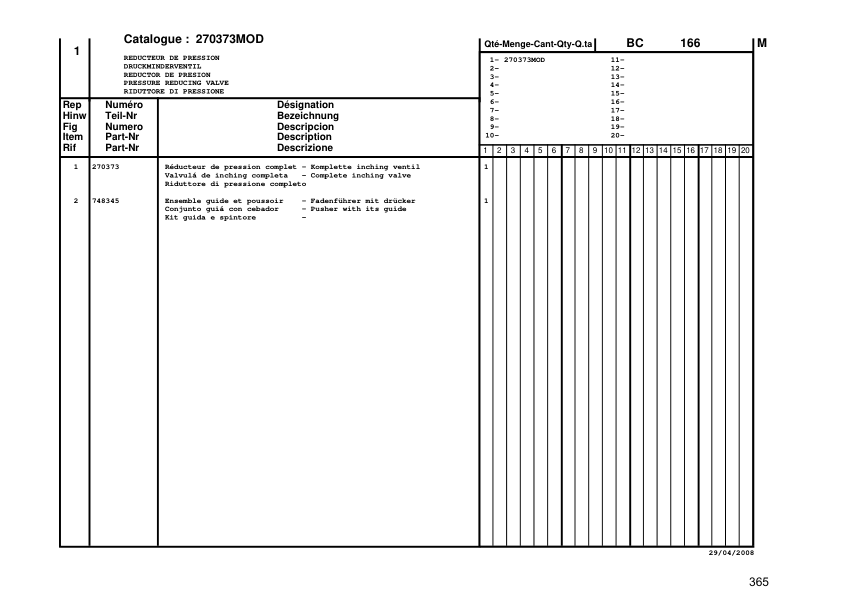 Manitou MSI30D MH25 4 Turbo Series 2-E3 Forklift Parts Catalog - Image 15