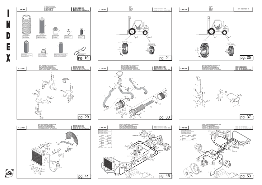 Manitou MSI30D MH25 4 Turbo Series 2-E3 Forklift Parts Catalog - Image 6