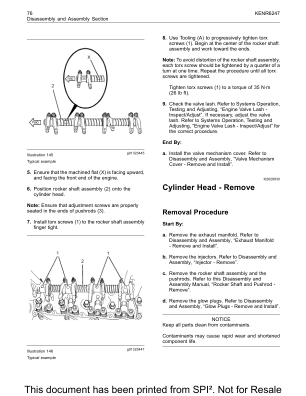 Perkins 1104D Industrial Engines Disassembly and Assembly Manual 9806/5850 - Image 15