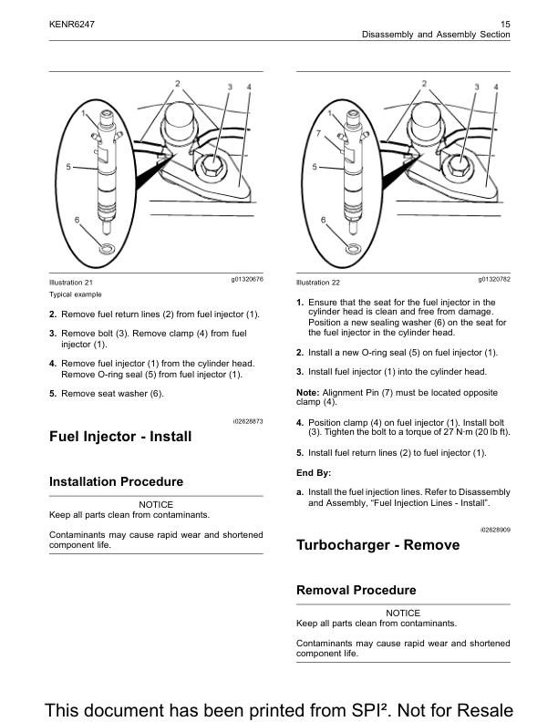 Perkins 1104D Industrial Engines Disassembly and Assembly Manual 9806/5850 - Image 13
