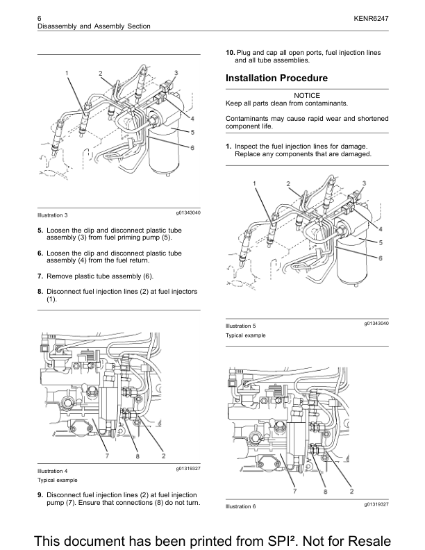 Perkins 1104D Industrial Engines Disassembly and Assembly Manual 9806/5850 - Image 6