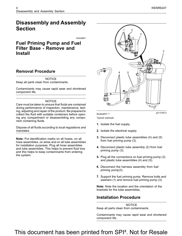 Perkins 1104D Industrial Engines Disassembly and Assembly Manual 9806/5850 - Image 4