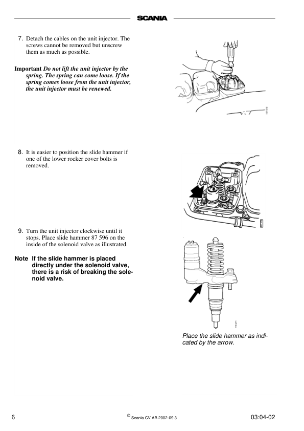 Scania Industrial Marine Engines Fuel System Workshop Manual 9806/5250 - Image 7