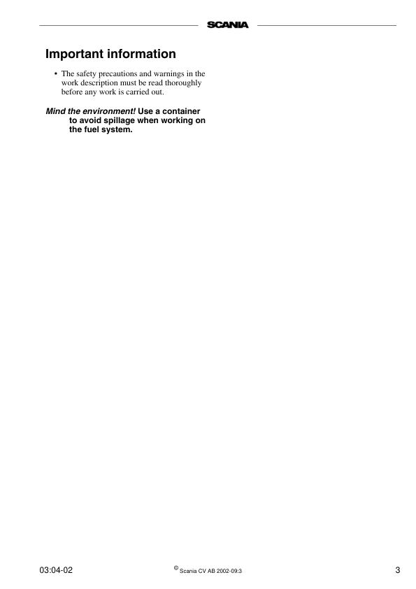 Scania Industrial Marine Engines Fuel System Workshop Manual 9806/5250 - Image 4