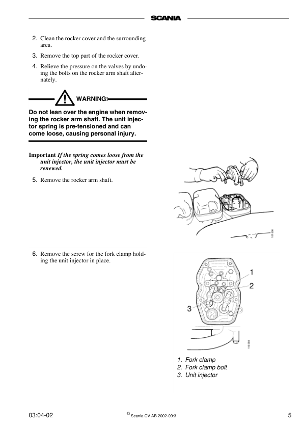 Scania Industrial Marine Engines Fuel System Workshop Manual 9806/5250 - Image 6