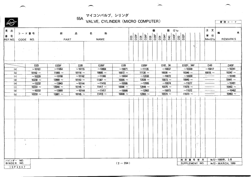 Shibaura D22 D26 D28 D32 D34 D43 F Tractor Parts List Catalog - Image 11
