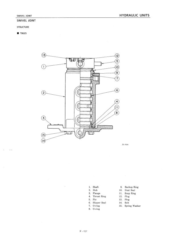 Takeuchi TB025 TB030 TB035 Excavator Service Manual - Image 8