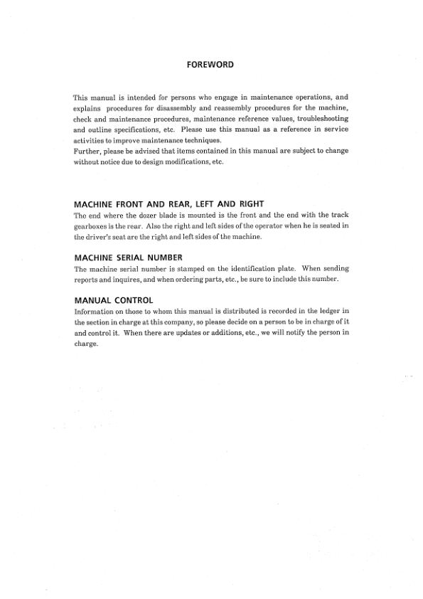 Takeuchi TB025 TB030 TB035 Excavator Service Manual - Image 3