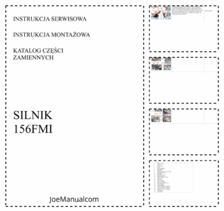 156FMI Engine Service Manual Parts Catalog PL