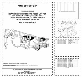 ATEC AT-422T All Terrain Crane Parts Catalog