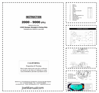 Benford 2000 3000 4000 5000 6000 7000 9000 Operation and Service Manual 2004