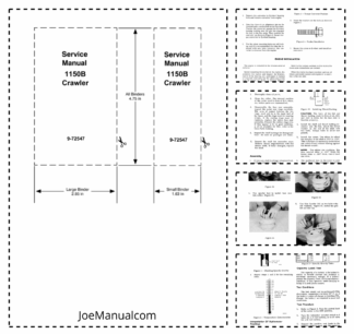 CASE 1150B Crawler Dozer Service Manual
