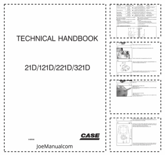 CASE 21D 121D 221D 321D Wheel Loader Service Manual