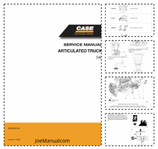 CASE 340 Articulated Truck Service Manual