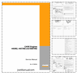 CASE 445 M2 445T M2 668T M2 Engines Service Manual