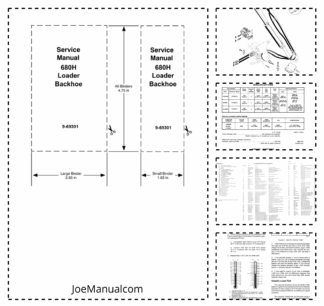 CASE 680H Backhoe Loader Service Manual