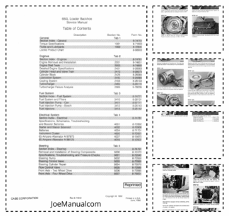 CASE 680L Backhoe Loader Service Manual