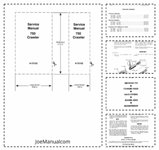 CASE 750 Crawler Dozer Service Manual