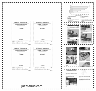 CASE CX460 Excavator Service Manual 2