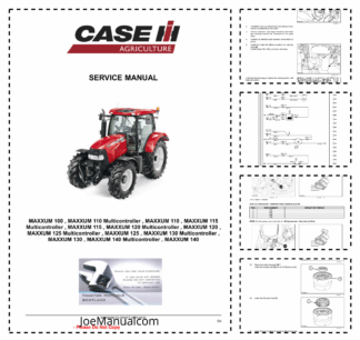 CASE Maxxum Tractor Tier 3 Workshop Manual