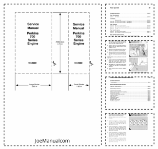 CASE Perkins 700 Series Engine Service Manual