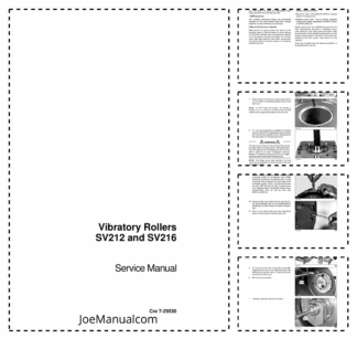 CASE SV212 SV216 Vibratory Roller Service Manual