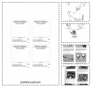CASE W14C Loader Service Manual