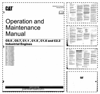 CAT C0.5 C0.7 C1.1 C1.5 C1.6 C2.2 Industrial Engine Operation and Maintenance Manual