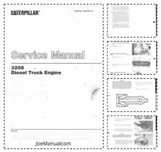 Caterpillar 3208 Truck Engine Service Manual