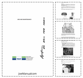 Deutz Fahr Agrofarm 85 85GS 100 100GS Tractor Operators and Maintenance Manual
