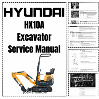 Hyundai HX10A Mini Excavator Service Manual