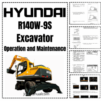 Hyundai R140W-9S Excavator Operation and Maintenance RU