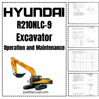 Hyundai R210NLC-9 Excavator Operation and Maintenance RU