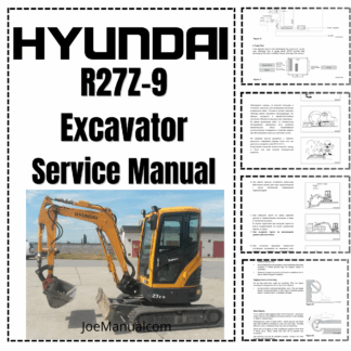 Hyundai R27Z-9 Excavator Service Manual RU