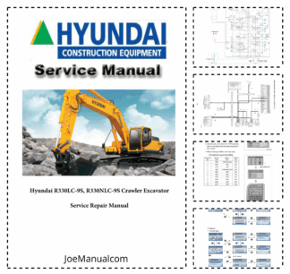 Hyundai R330LC-9S R330NLC-9C Excavator Service Repair Manual
