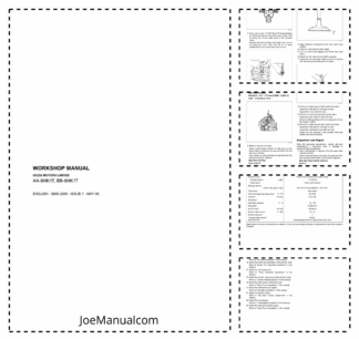 Isuzu AA-6HK1T BB-6HK1T Workshop Manual