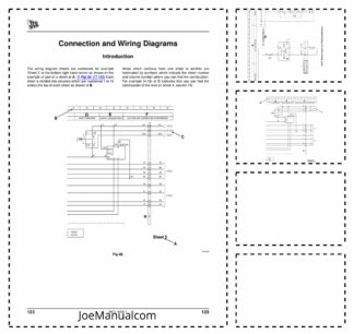 JCB Connection and Wiring Diagrams CP1 CP2 Electric Schematics 9806/6650