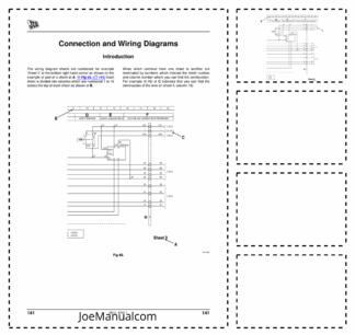 JCB Connection and Wiring Diagrams CP1 CP2 Electric Schematics 9806/6750