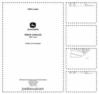 John Deere 544H Wheel Loader Parts Catalog PC2610