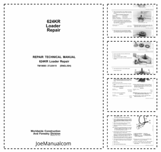 John Deere 642KR Wheel Loader Repair Technical Manual TM10693
