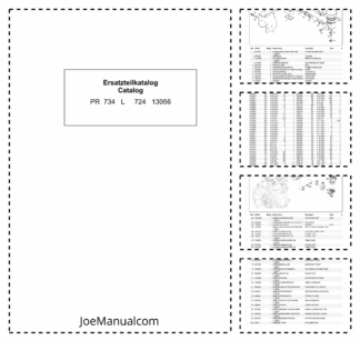 Liebherr PR734L Litronic Bulldozer Parts Catalog