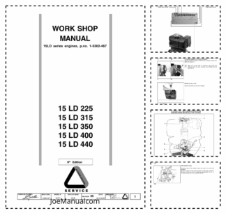 Lombardini 15LD Series Engines Service Manual 9806/3080