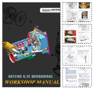 Mahindra Navistar MaxxForce 7.2 Engine Workshop Manual 9806/7100