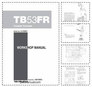 Takeuchi TB53FR Excavator Service Manual
