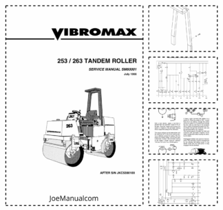 Vibromax 253 263 Tandem Roller Service Manual