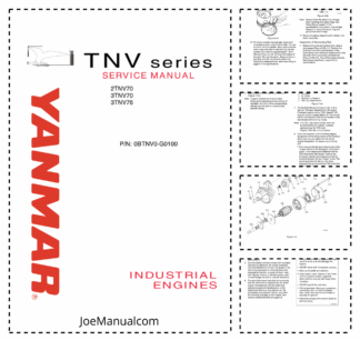 Yanmar TNV IDI Engines Service Manual 9806/4600