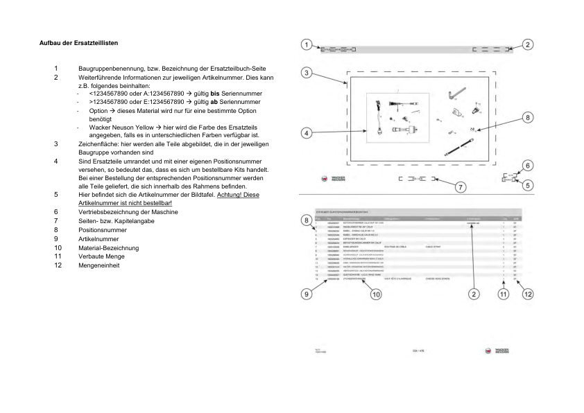 Wacker Neuson WL50 USA Wheel Loader Parts Catalog - Image 4